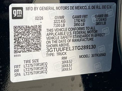 New 2026 GMC Sierra 1500 AT4X image 20