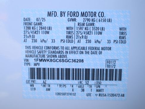 New 2025 Ford Explorer ST w/ Sun And Sound Package image 14