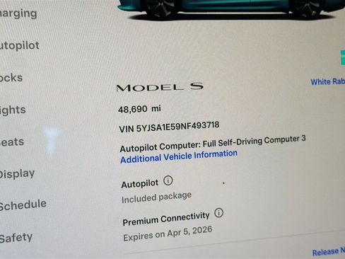 Used 2022 Tesla Model S AWD/4WD image 8