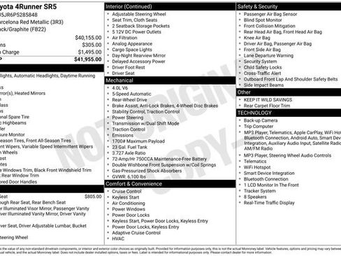 Used 2023 Toyota 4Runner SR5 RWD image 15