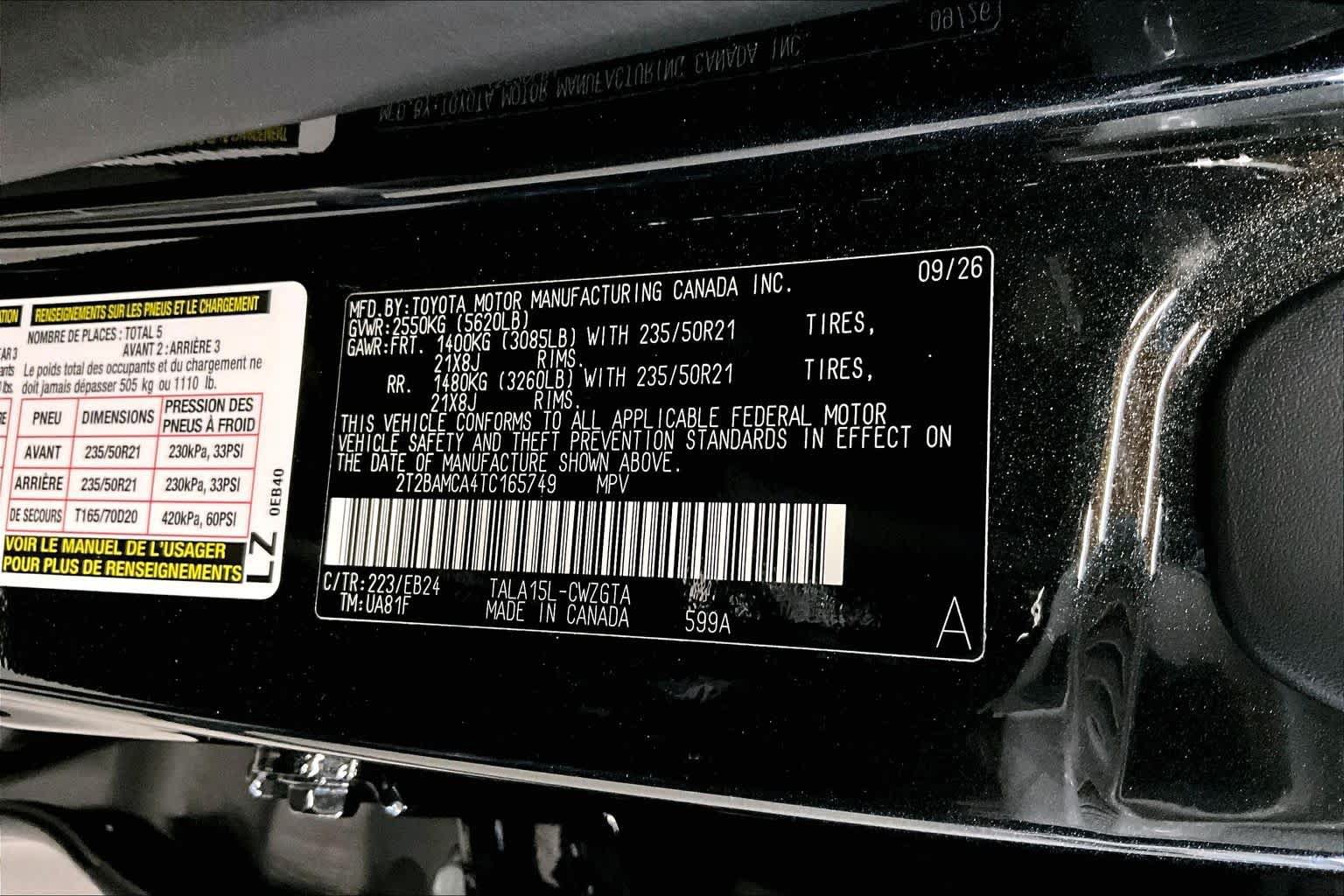 New 2026 Lexus RX 350 F Sport w/ Convenience Package AWD/4WD image 13