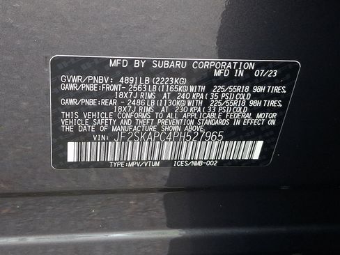 Used 2023 Subaru Forester Limited w/ Popular Package #2 AWD/4WD image 28
