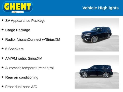 Used 2021 Nissan Armada SV w/ SV Appearance Package image 2