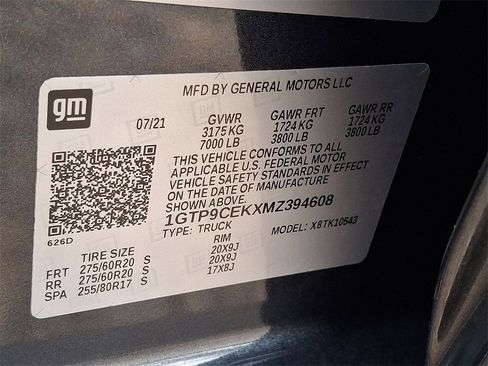 Used 2021 GMC Sierra 1500 Elevation image 18