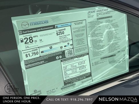 New 2026 MAZDA MAZDA3 Carbon image 16