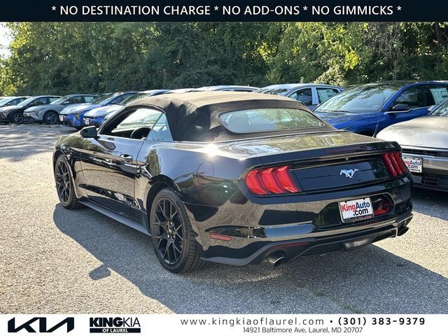 Used 2018 Ford Mustang Convertible w/ Ecoboost Performance Package RWD image 25