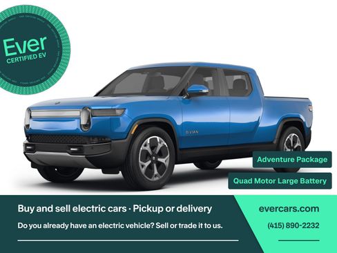 Used 2022 Rivian R1T Adventure AWD/4WD image 1