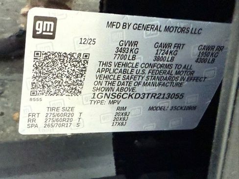 New 2026 Chevrolet Suburban LT w/ Comfort Package image 45