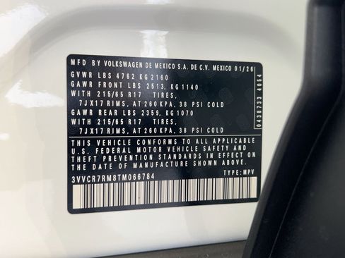 New 2026 Volkswagen Tiguan S image 19