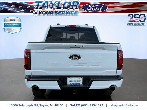 Certified 2025 Ford F150 XLT w/ Equipment Group 302A MID AWD/4WD image 4