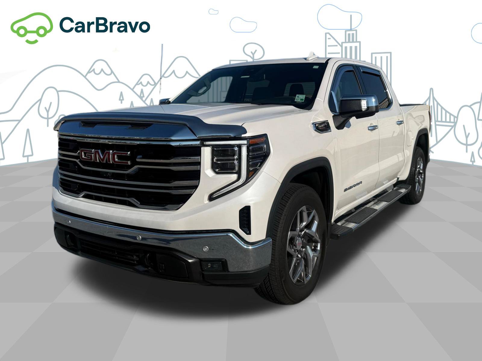 Certified 2025 GMC Sierra 1500 SLT w/ SLT Premium Plus Package RWD image 1
