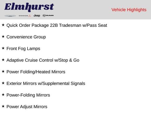 Used 2024 RAM ProMaster 3500 w/ Convenience Group image 8