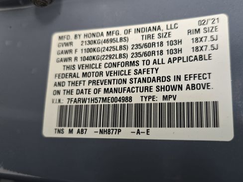 Used 2021 Honda CR-V EX image 32