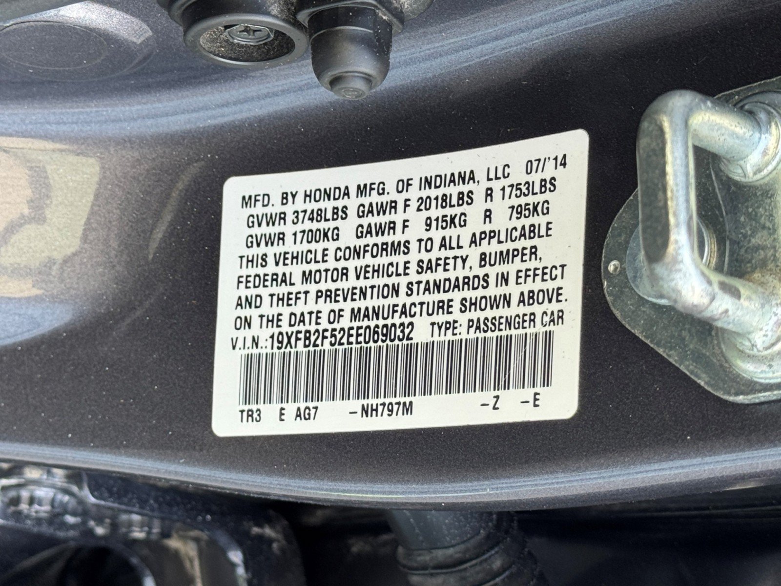 Used 2014 Honda Civic LX image 35