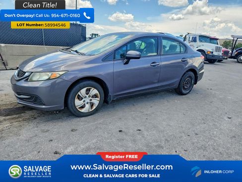 Used 2014 Honda Civic LX image 1