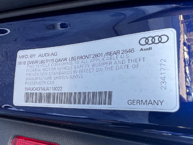 Used 2018 Audi S5 Prestige w/ S Sport Package AWD/4WD image 39