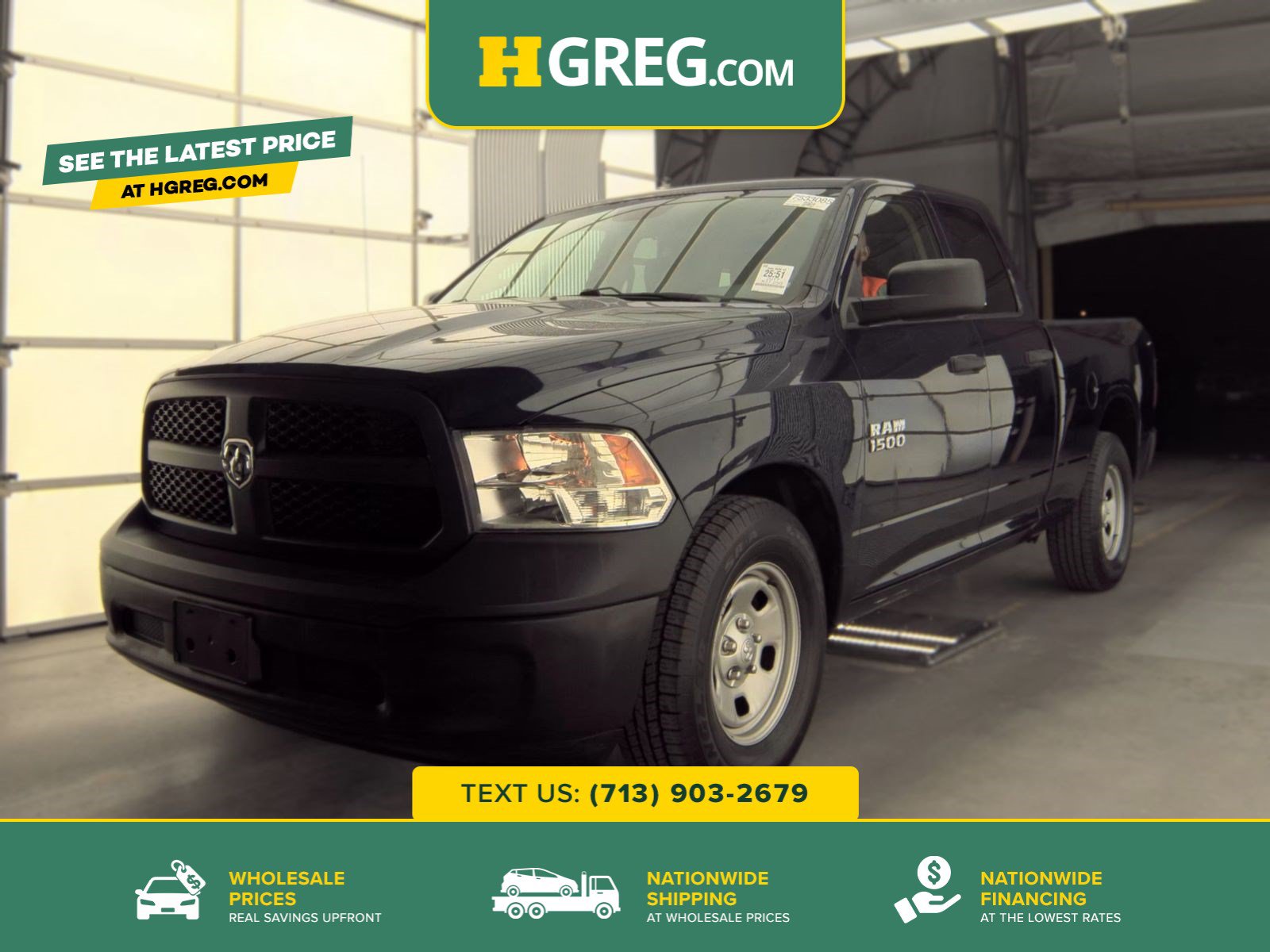 Used 2017 RAM 1500 Tradesman w/ Popular Equipment Group RWD image 1