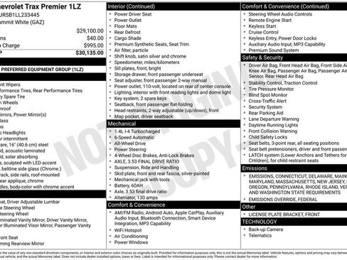 Used 2020 Chevrolet Trax Premier image 6