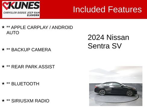 Used 2024 Nissan Sentra SV FWD image 2
