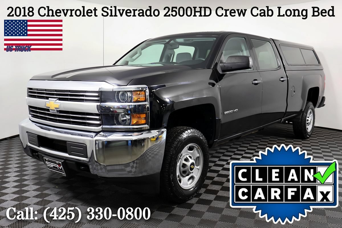 Used 2018 Chevrolet Silverado 2500 W/T w/ WT Fleet Convenience Package RWD image 1