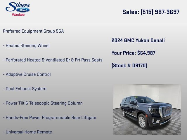 Used 2024 GMC Yukon Denali w/ Max Trailering Package AWD/4WD image 22