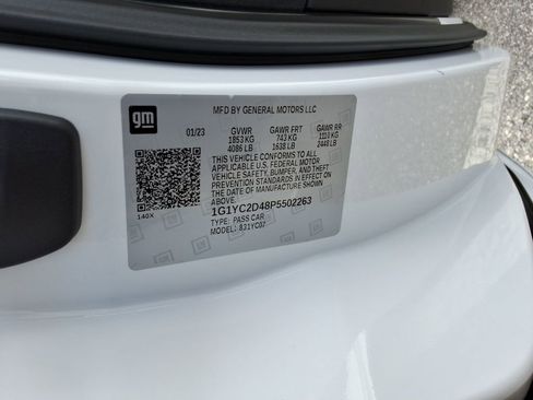 Used 2023 Chevrolet Corvette Stingray Premium Cpe w/ Z51 Performance Package image 36