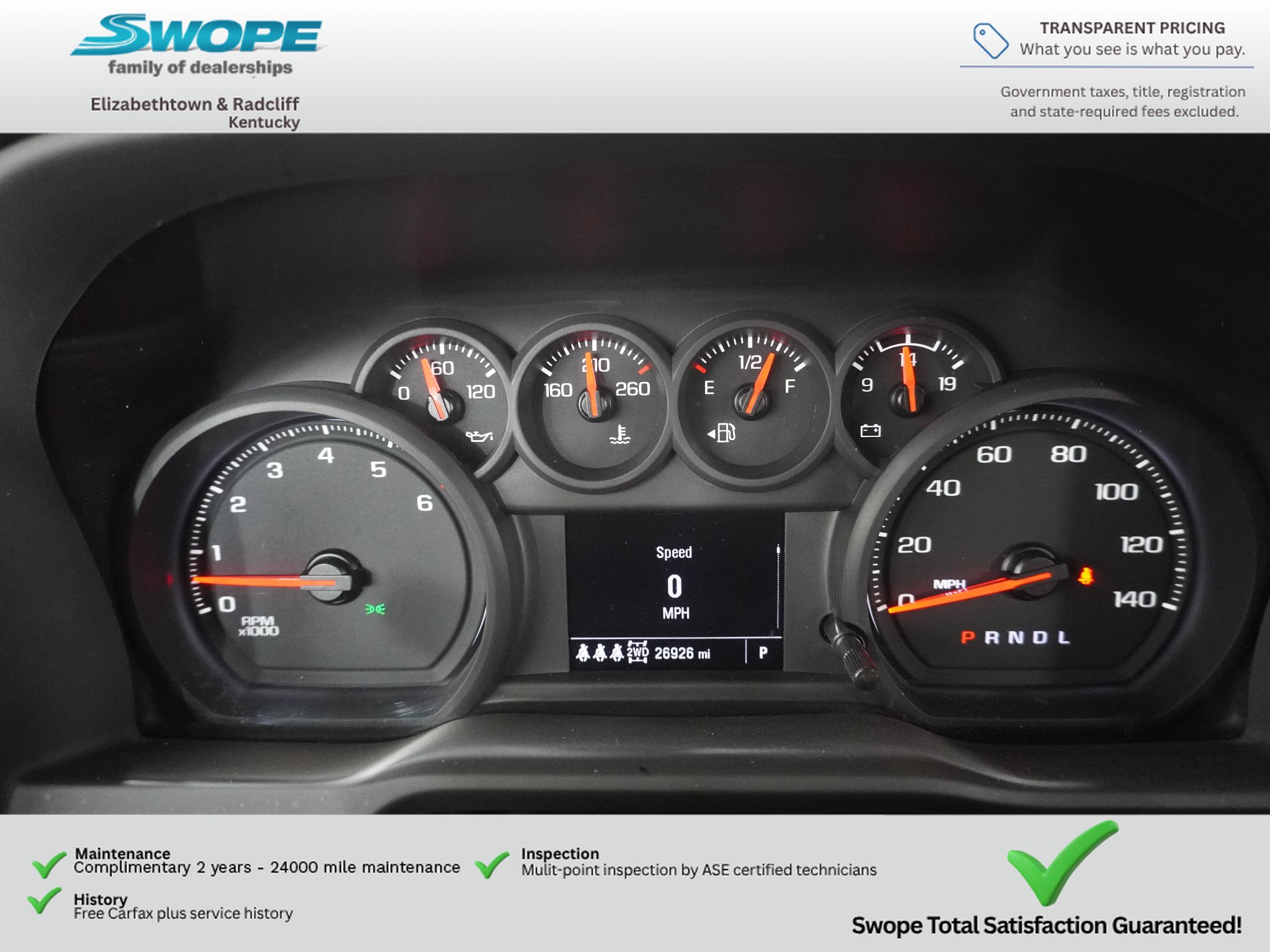 Used 2025 Chevrolet Silverado 2500 Custom w/ Custom Value Package AWD/4WD image 17