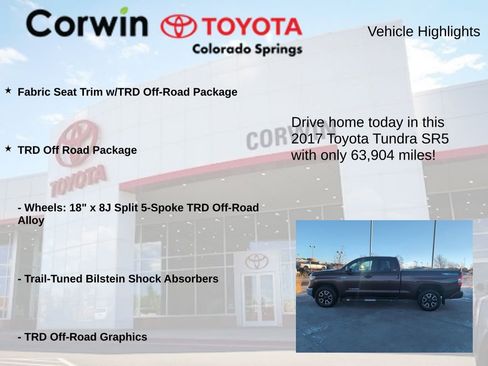 Used 2017 Toyota Tundra SR5 image 6