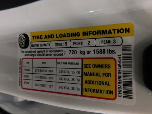 Used 2022 Ford F150 Lariat w/ Equipment Group 502A High image 34