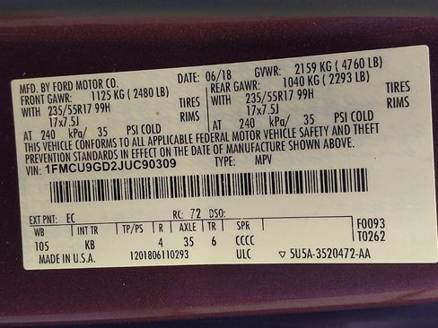 Used 2018 Ford Escape SE AWD/4WD image 33