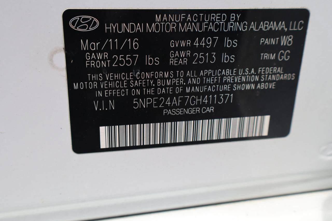 Used 2016 Hyundai Sonata SE FWD image 29