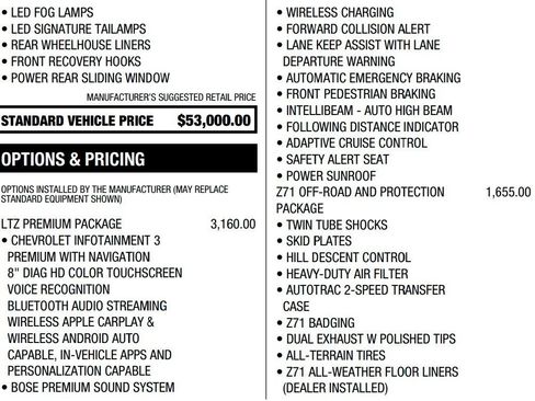 Certified 2021 Chevrolet Silverado 1500 LTZ w/ LTZ Premium Package image 2