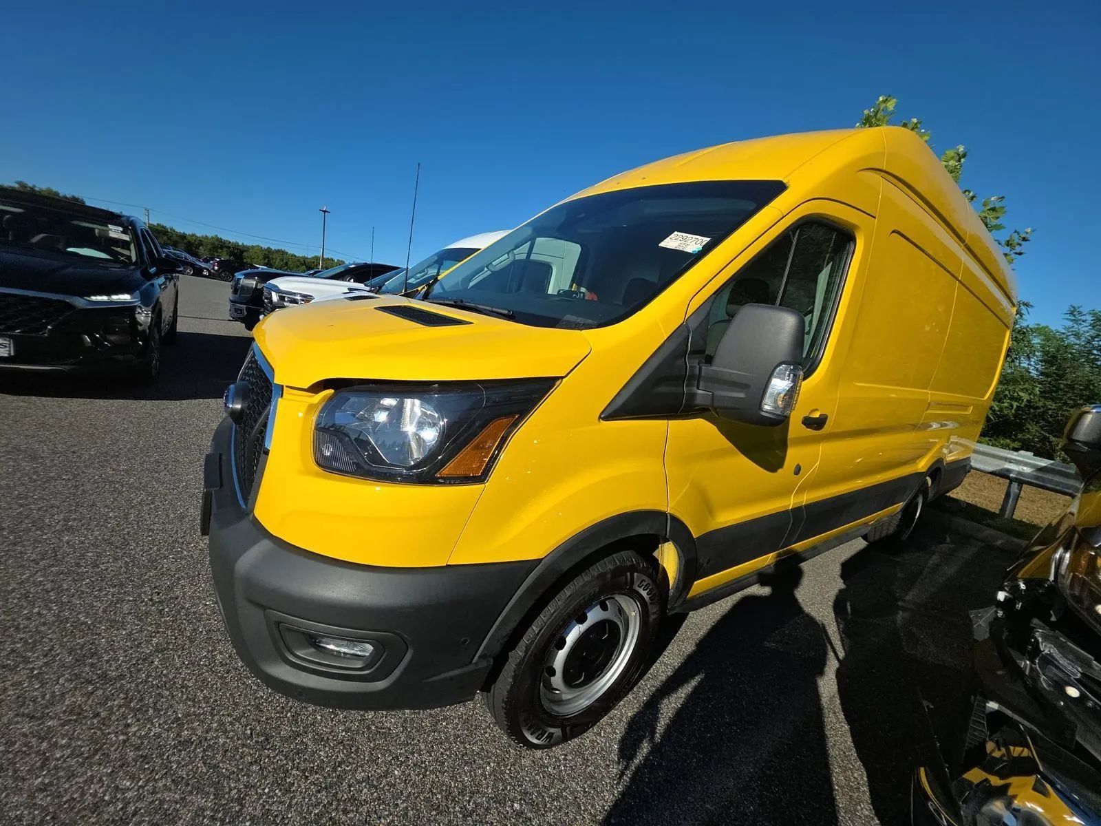 Used 2021 Ford Transit 250 148 High Roof Extended w/ Parcel Delivery Package RWD image 1