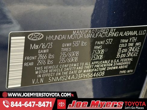 Used 2023 Hyundai Santa Fe SEL image 31