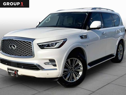 Used 2019 INFINITI QX80 Luxe w/ Proassist Package RWD image 1