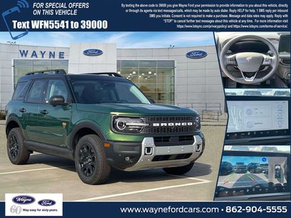 New 2025 Ford Bronco Sport Badlands w/ Badlands Tech Package