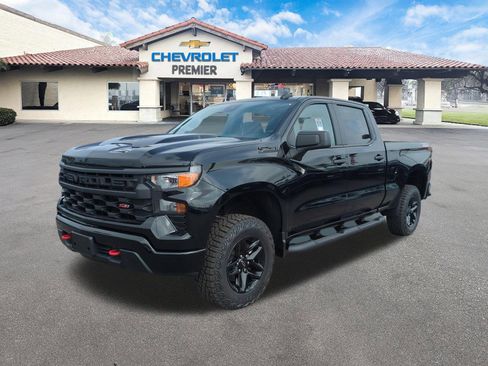 New 2026 Chevrolet Silverado 1500 Custom Trail Boss w/ LPO, Dark Essentials Package AWD/4WD image 4