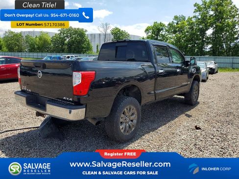 Used 2017 Nissan Titan SV AWD/4WD image 4
