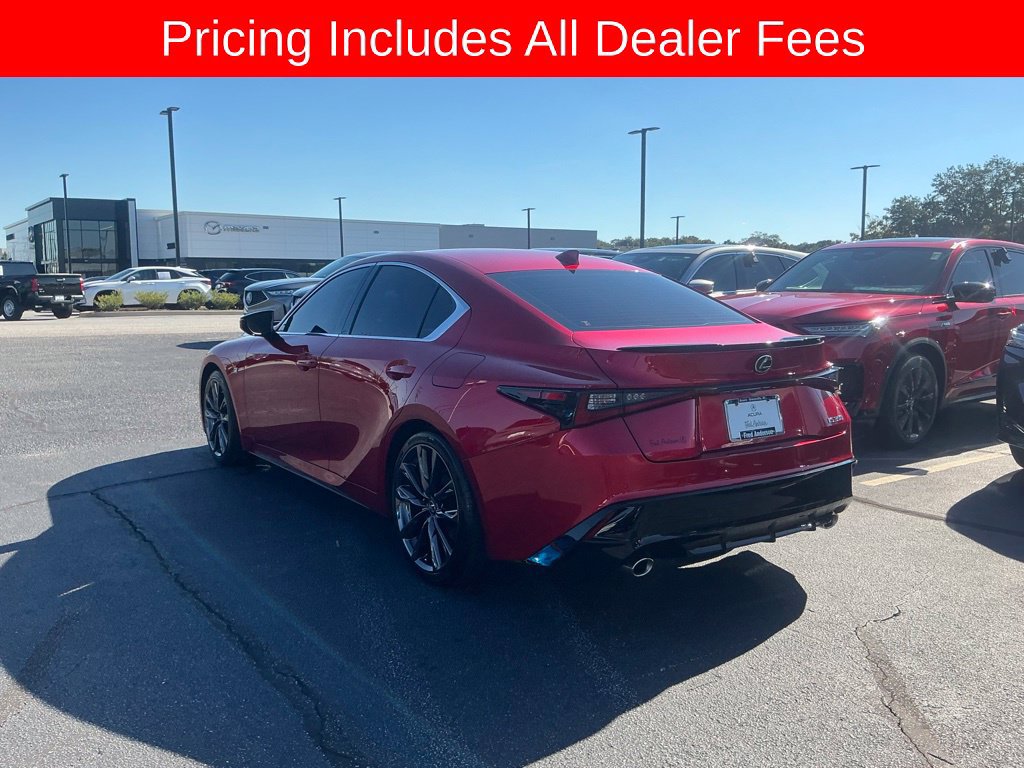 Used 2023 Lexus IS 350 F Sport w/ Navigation Package RWD image 3