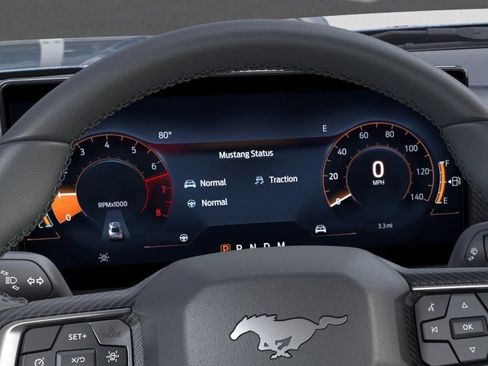 New 2025 Ford Mustang Convertible w/ Mustang Nite Pony Package RWD image 13