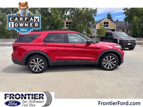 Used 2022 Ford Explorer ST-Line w/ Class IV Trailer Tow Package RWD image 7