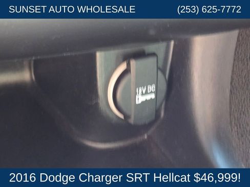 Used 2016 Dodge Charger SRT Hellcat w/ Harman/Kardon Audio Group RWD image 41