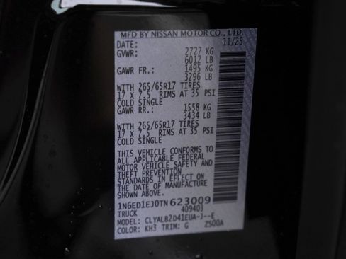 New 2026 Nissan Frontier SV image 25