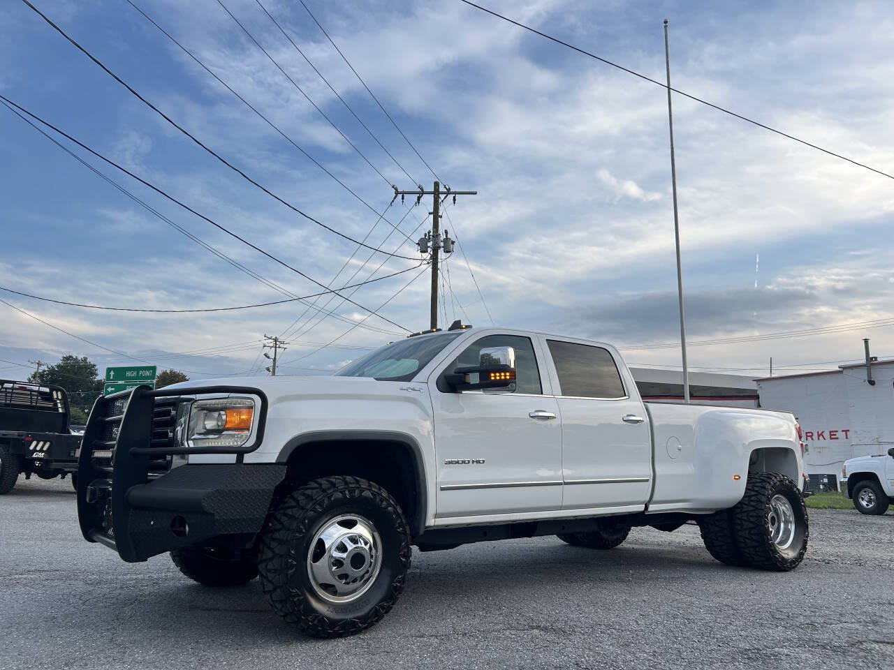 Used 2015 GMC Sierra 3500 SLT w/ Duramax Plus Package AWD/4WD image 1