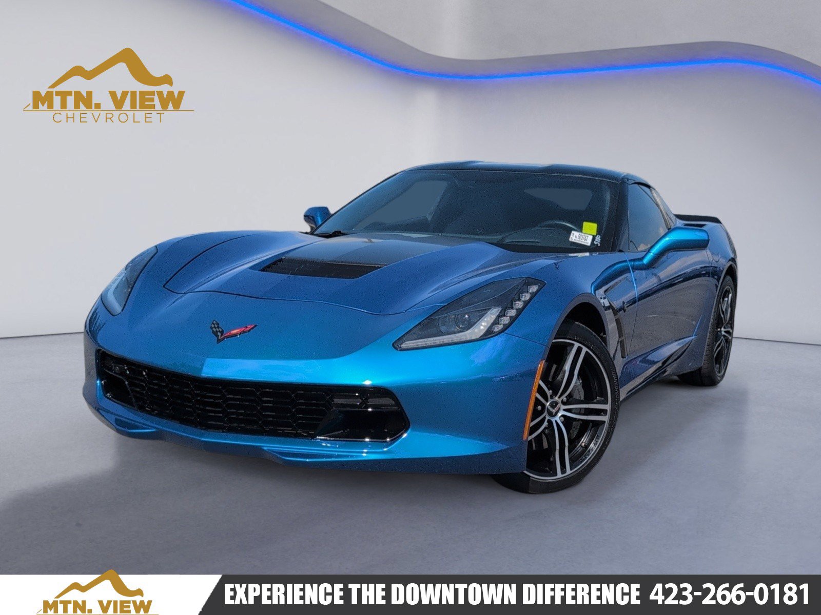 Used 2016 Chevrolet Corvette Stingray Coupe w/ 2LT Preferred Equipment Group RWD image 1