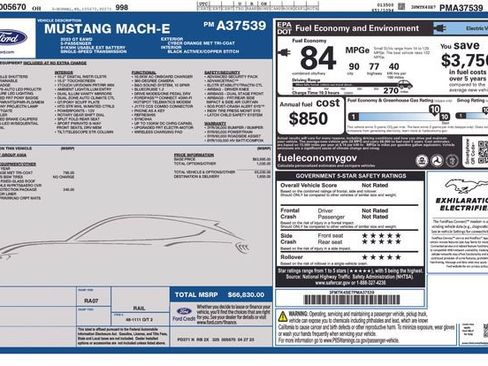 Used 2023 Ford Mustang Mach-E GT AWD/4WD image 38