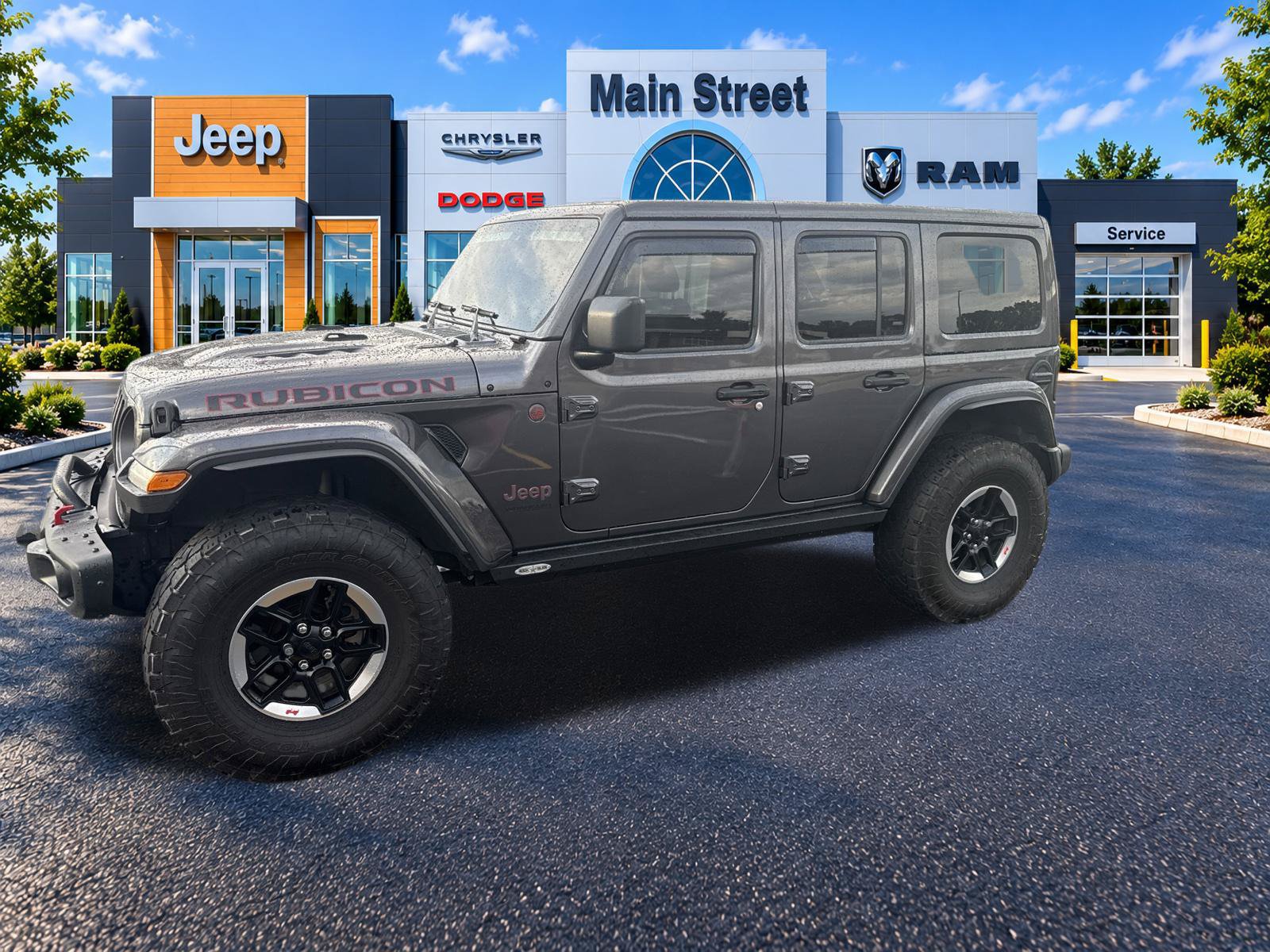 Used 2021 Jeep Wrangler Unlimited Rubicon AWD/4WD image 3