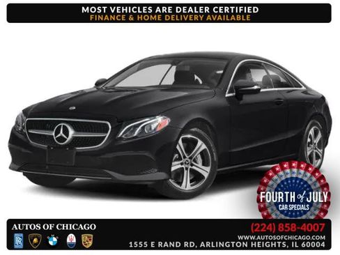 Used 2020 Mercedes-Benz E 450 4MATIC Coupe image 1
