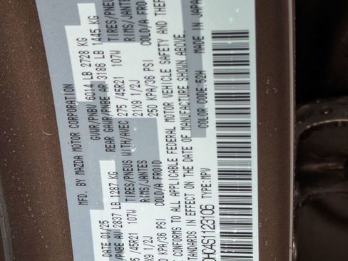 Used 2025 MAZDA CX-70 3.3 Turbo S w/ Premium Package image 33