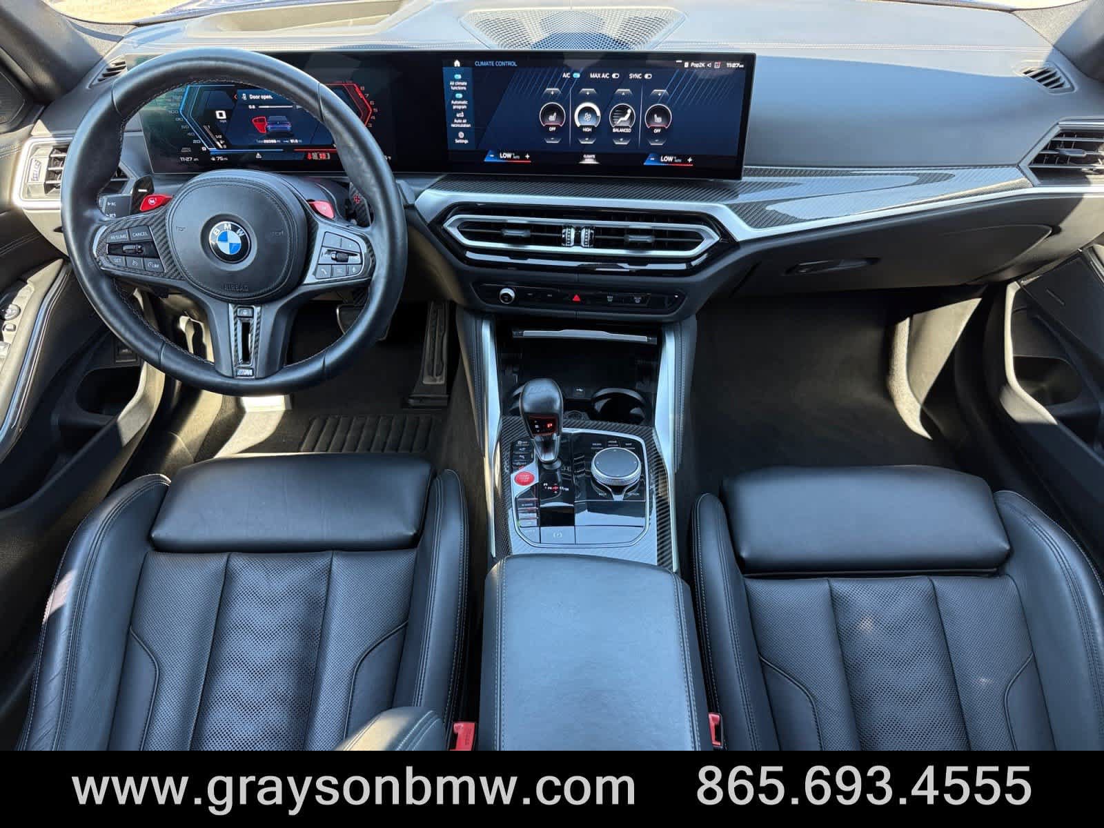 Used 2024 BMW M3 Competition w/ M Carbon Exterior Package RWD image 24